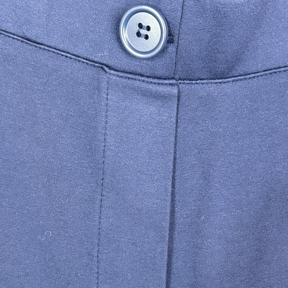 Ashley Stewart Navy Wide Leg Pull On Pants with Pockets (Size 24) - Picture 3 of 3